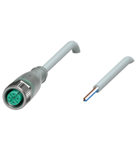 PEPPERL + FUCHS FA - Cavo femmina V1-G-A2-2M-PUR, cavo di lunghezza 2 metri con rivestimento PUR.