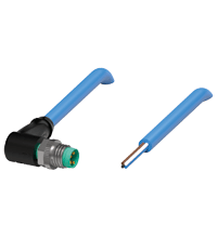 PEPPERL + FUCHS FA - Connettore cavo maschio NAMUR V31S-W-N4-1M-PUR.