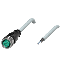 PEPPERL + FUCHS FA - Presa per cavo schermata V15-G-5M-PUR-ABG, ideale per garantire connessioni affidabili.