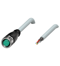 PEPPERL + FUCHS FA - Presa per cavo schermata V19-G-5M-PUR-ABG.