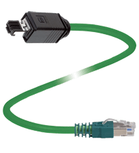 PEPPERL + FUCHS FA - Cavo di collegamento Ethernet V45-GP-10M-PUR-ABG-V45-G.