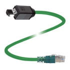 PEPPERL + FUCHS FA - Cavo di collegamento Ethernet V45-GP-10M-PUR-ABG-V45-G.