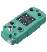 PEPPERL + FUCHS FA - Unità di valutazione RFID IC-KP2-2HRX-2V1 e IC-KP2-2HRX-2V1.
