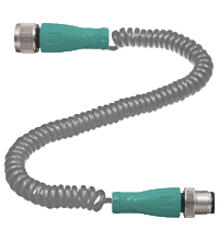 PEPPERL + FUCHS FA - Cavo di collegamento 0,5/2,5 metri PUR V1-G