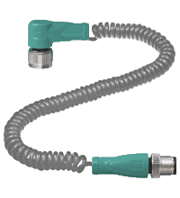 PEPPERL + FUCHS FA - Cavo di collegamento V1-W-0,5/2,5M-PUR-V1-G.