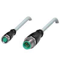 PEPPERL + FUCHS FA - Cavo di collegamento V3-GM-0,6M-PUR-V11-G.