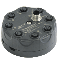 PEPPERL + FUCHS - Modulo sensore attuatore AS-Interface VAA-4E4A-G11-ZAJ/EA2L-FV1-Y.