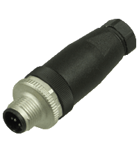 PEPPERL + FUCHS FA - Connettore maschio collegabile sul campo V1S-G-BK.