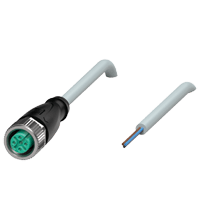 PEPPERL + FUCHS FA - Cavo femmina V11-G-20M-PUR, cavo di lunghezza 20 metri con connettore V11-G-PUR.