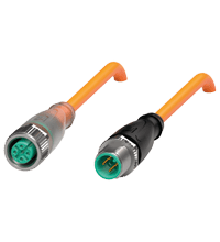 PEPPERL + FUCHS FA - Cavo di collegamento V1-G-E8W-OR0,6M-POC-V1-G.