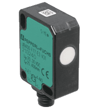 PEPPERL + FUCHS FA - Sensore di rilevamento ad ultrasuoni UB250-F77-E2-V31 per misurazioni precise e affidabili.