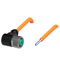 PEPPERL + FUCHS FA - Cavo femmina V1-W-OR20M-POC - connettore V1-W-OR20M-POC
