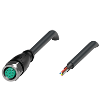 PEPPERL + FUCHS FA - Presa cavo schermata V19-GV4A-3M-PUR-ABG0.