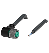 PEPPERL + FUCHS FA - Presa per cavo schermata V15-W-BK5M-PUR-U/ABG, ideale per garantire connessioni affidabili.