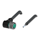 PEPPERL + FUCHS FA - Presa per cavo schermata V15-W-BK3M-PUR-U/ABG.