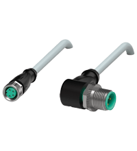 PEPPERL + FUCHS FA - Cavo di collegamento V31-GM-1M-PVC-V1-W per connessioni affidabili e veloci.