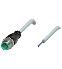PEPPERL + FUCHS FA - Connettore cavo V11S-G-2M-PUR, ideale per connessioni affidabili e veloci.