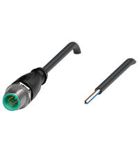 PEPPERL + FUCHS FA - Connettore cavo V1S-G-BK0,3M-PUR-U.