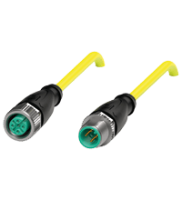 PEPPERL + FUCHS FA - Cavo di collegamento V1-G-YE2M-PUR-U-V1-G. 240775-0013