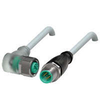 PEPPERL + FUCHS FA - Cavo di collegamento V1-W-E2-2,5M-PUR-V1-G.