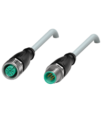 PEPPERL + FUCHS FA - Cavo di collegamento schermato V15 G 2M PUR ABG.