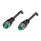 PEPPERL + FUCHS FA - Cavo di collegamento schermato V1-G-BK2M-PUR-U/ABG-V1-G.