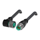 PEPPERL + FUCHS FA - Cavo di collegamento schermato V19-W-BK5M-PUR-U/ABG-V19-G.