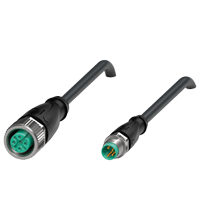 PEPPERL + FUCHS FA - Cavo di collegamento V1-G-BK3M-PUR-U-V31-GM.