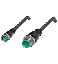 PEPPERL + FUCHS FA - Cavo di collegamento V3-GM-BK2M-PVC-U-V11-G per un'efficace connessione.
