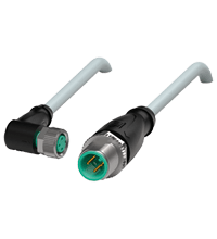 PEPPERL + FUCHS FA - Cavo di collegamento V3-WM-0,3M-PUR-V11-G.