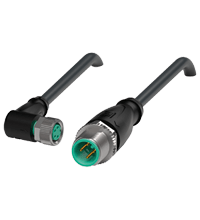 PEPPERL + FUCHS FA - Cavo di collegamento V31-WM-BK0,6M-PUR-U-V1-G.
