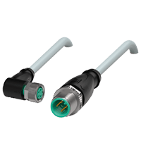 PEPPERL + FUCHS FA - Cavo di collegamento V31-WM-0,8M-PUR-V1-G.