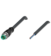 PEPPERL + FUCHS FA - Connettore cavo V3S-GM-BK10M-PUR-U per connessioni affidabili e veloci.