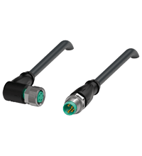 PEPPERL + FUCHS FA - Cavo di collegamento V31 WM BK0,6M PUR U GM.