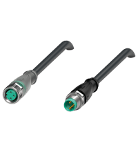 PEPPERL + FUCHS FA - Cavo di collegamento V3-GM-E2-BK0,6M-PUR-U-V3-GM.