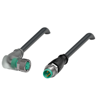 PEPPERL + FUCHS FA - Cavo di collegamento V3-WM-E2-BK0,6M-PUR-U-V3-GM.