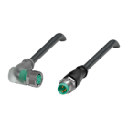 PEPPERL + FUCHS FA - Cavo di collegamento V3-WM-E2-BK0,6M-PUR-U-V3-GM.