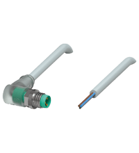 PEPPERL + FUCHS FA - Connettore cavo V3S-WM-E2-2M-PVC per collegamenti efficienti e affidabili.