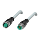 PEPPERL + FUCHS FA - Cavo di collegamento schermato V19-G-5M-PUR-ABG-V19-G.