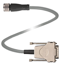 PEPPERL + FUCHS FA - Cavo adattatore V1-G-5M-PUR-ABG-SUBD15.