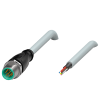 PEPPERL + FUCHS FA - Connettore schermato V19S-G-3M-PUR-ABG.