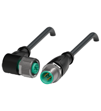 PEPPERL + FUCHS FA - Cavo di collegamento V1-W-BK5M-PUR-A-V1-G.