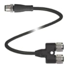 PEPPERL + FUCHS FA - Cavo di collegamento a Y V1-G-T-BK1,5M-PUR-A-V1-G.