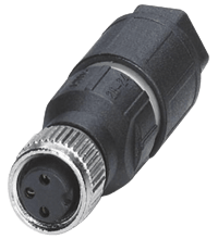 PEPPERL + FUCHS FA - Connettore femmina collegabile sul campo V3-GM-Q4 per una connessione affidabile e veloce.