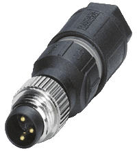 PEPPERL + FUCHS FA - Connettore maschio collegabile sul campo V3S-GM-Q4.