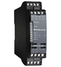 PEPPERL + FUCHS - Unità di controllo di sicurezza PSE2-SC-02.