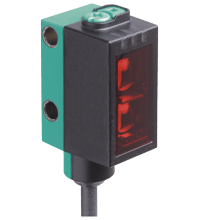 PEPPERL + FUCHS FA - Sensore di triangolazione BGE OBT350-R101-2EP-IO-0,3M-V1-1T.