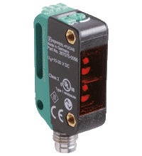 PEPPERL + FUCHS FA - Sensore di triangolazione BGS OBT350 R100 2EP IO V31 IR.