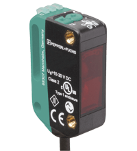 PEPPERL + FUCHS FA - Sensore retroriflettente vetro OBG5000 R100 E5F IO 0,3M V1.
