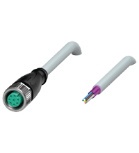 PEPPERL + FUCHS FA - Presa per cavo schermata V17-G-3M-PUR.